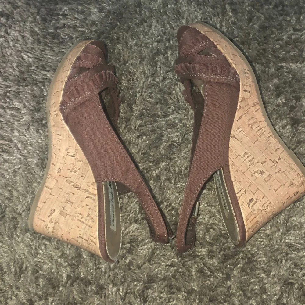 American Eagle by Payless Cork Wedge - Picture 7 of 10